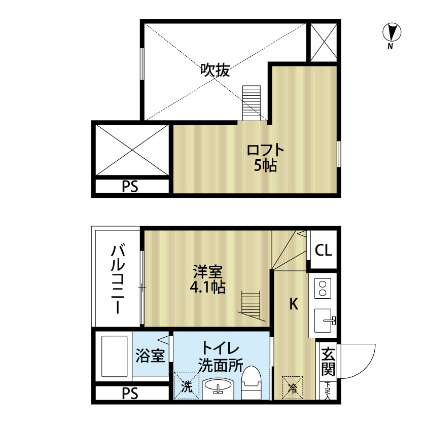ｅｌｃｉｅｌｏ（エルシエロ） 間取り