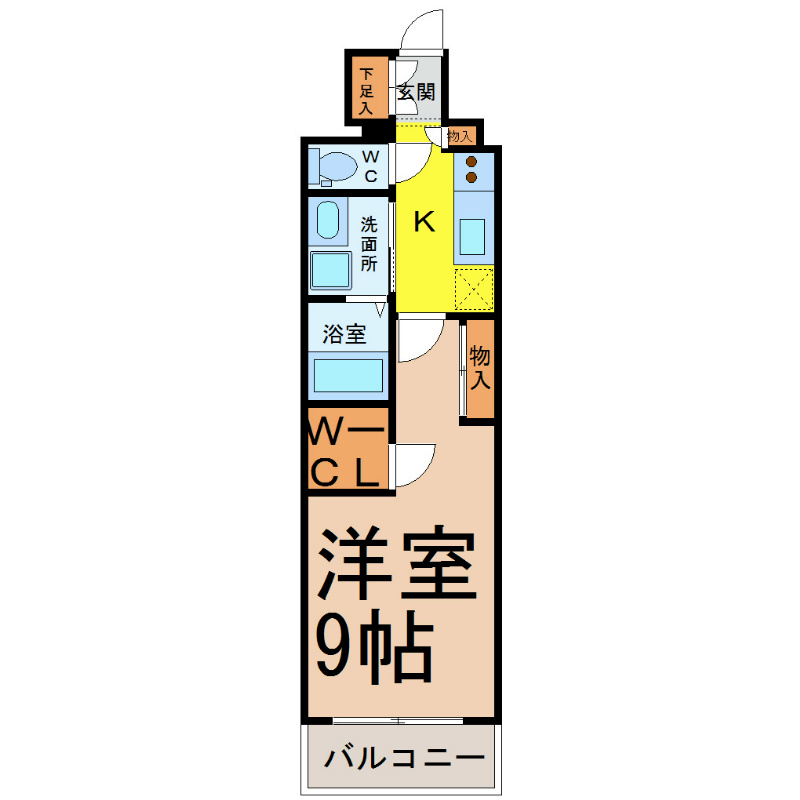 グランドソレイユ名駅 間取り