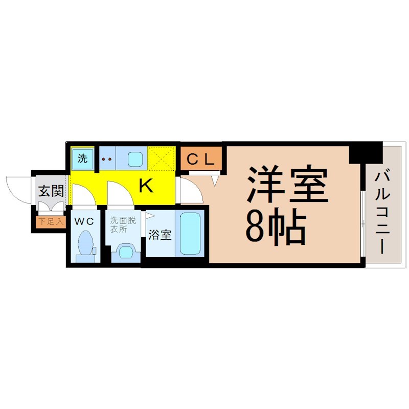 ＰａｒｋＢｅａｒ大須 間取り