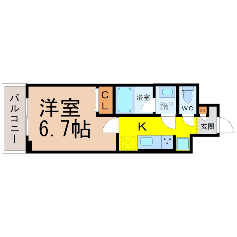 ラ・プレス新栄 間取り