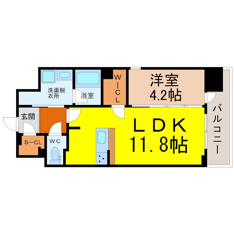 URBAN-HEAL HISAYA ODORI PARK 間取り