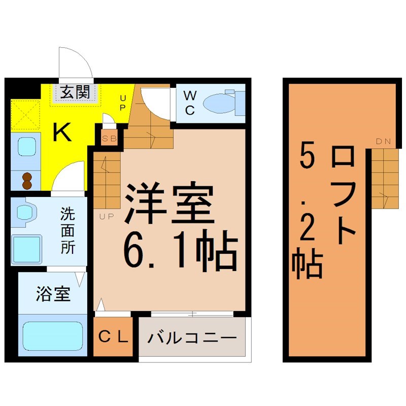 ＬＥＥＦ（リーフ） 間取り