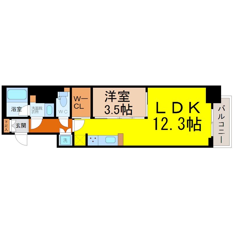 スリーアイランドタワー久屋大通 間取り