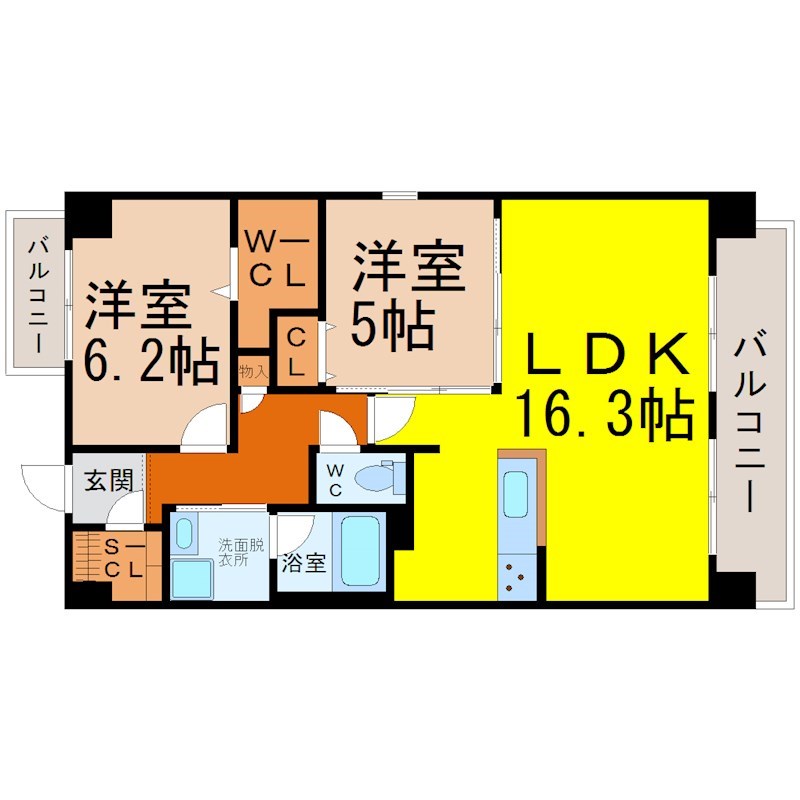 コンフォートリンク 間取り