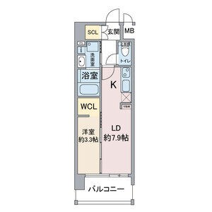 Ｔｈａｍｅｓ　ｇａｒｄｅｎ　ｐｌａｃｅ 間取り