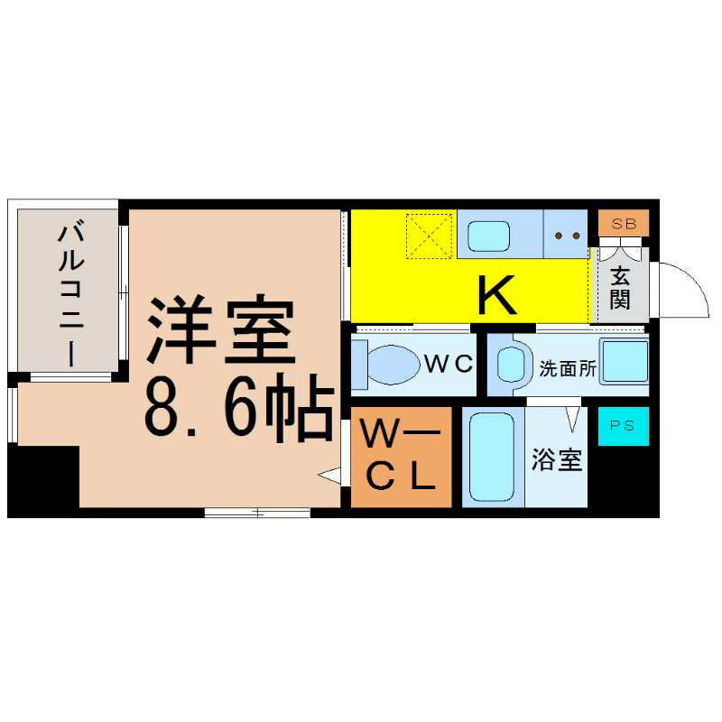 ｍａｉｓｏｎ　ｓｐａｄｅ（メゾンスペード） 間取り