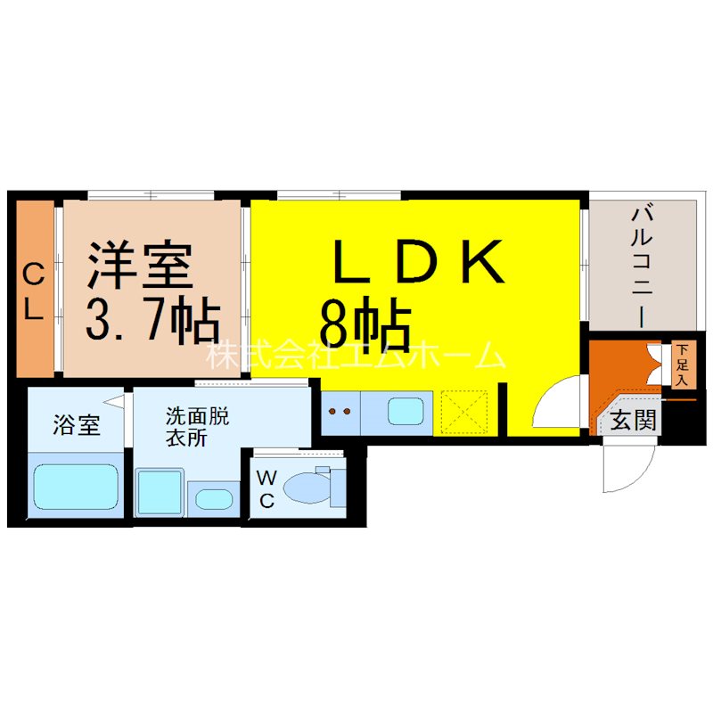 ハーモニーテラス山木II 間取り