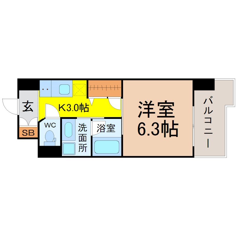 セシオン太閤 間取り