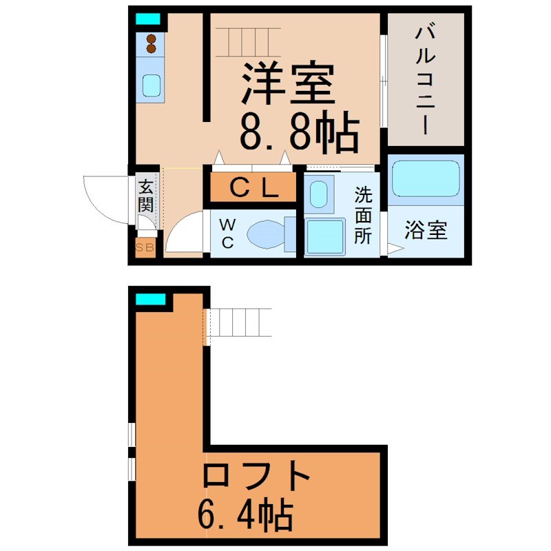 ｃｈｅｒｒｙ（チェリー） 間取り