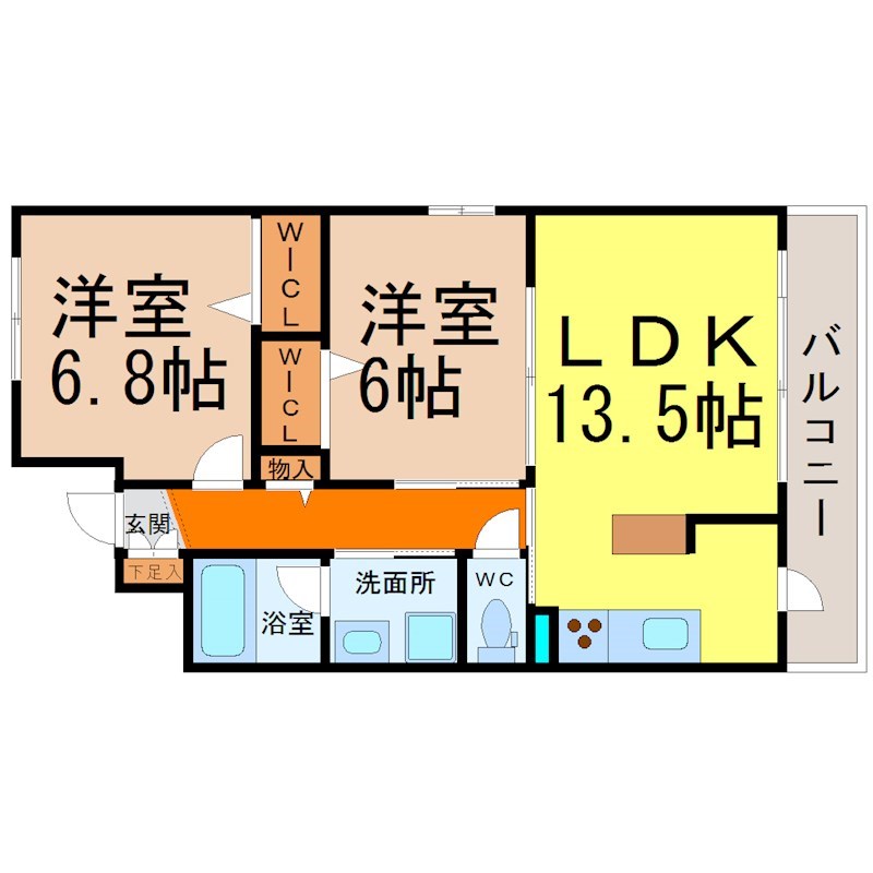 Ｌａｔａｍｉｄｅｎｃｅ駒止（ラタミデンス駒止） 間取り