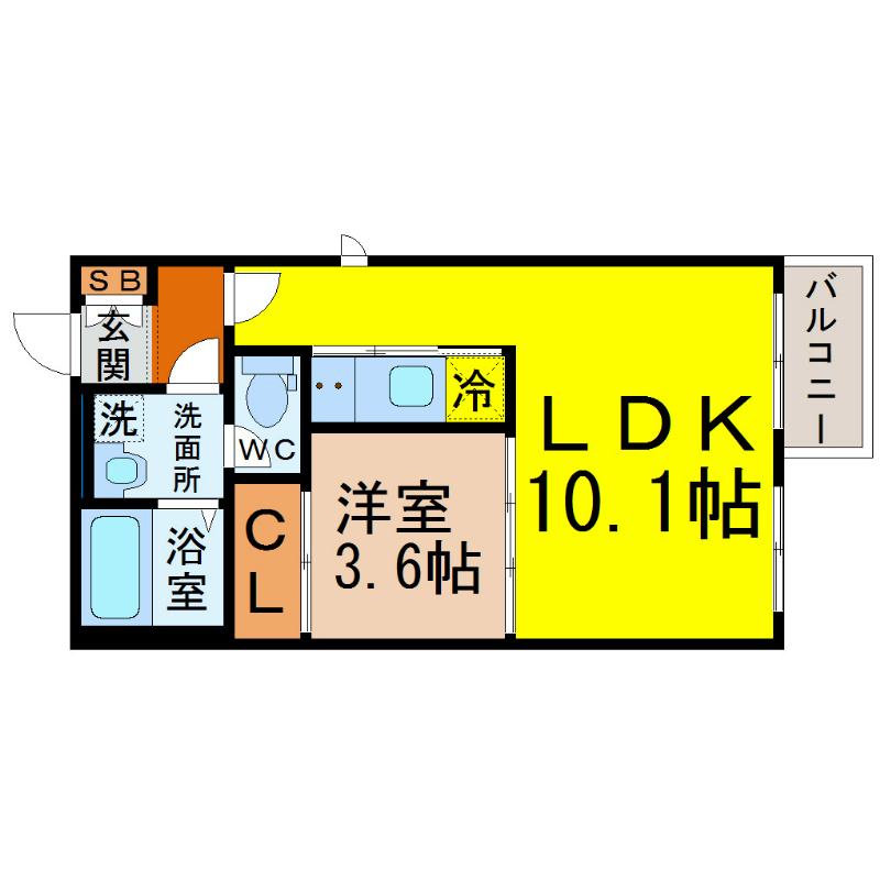 Ｓｃｏｔｔｓｄａｌｅ（スコッツデール） 間取り