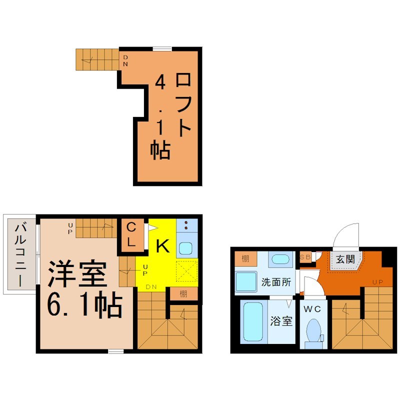 コンフォータブル本陣 間取り