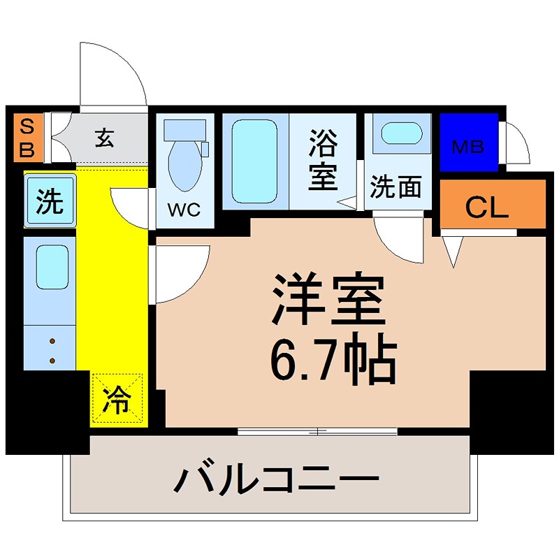 ディアレイシャス今池 間取り