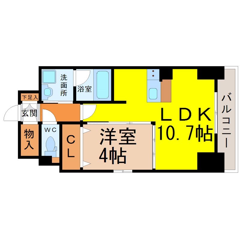 ＳーＦＯＲＴ熱田六番 間取り