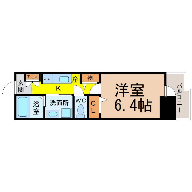 ＷｉｌｌＤｏ太閤通(ウィルドゥタイコウドオリ) 間取り
