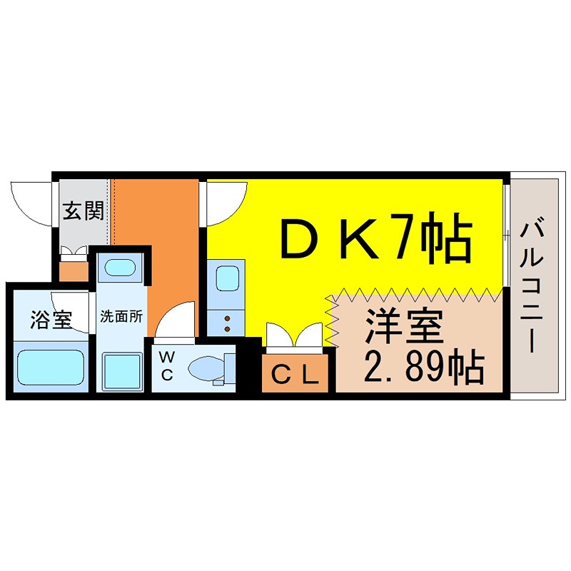 ＡＸＩＡ八熊 間取り