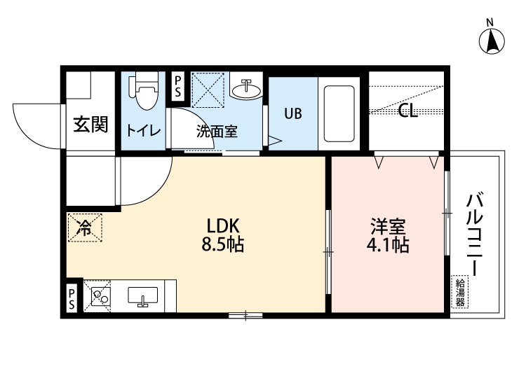 レガーロ志賀本通 間取り