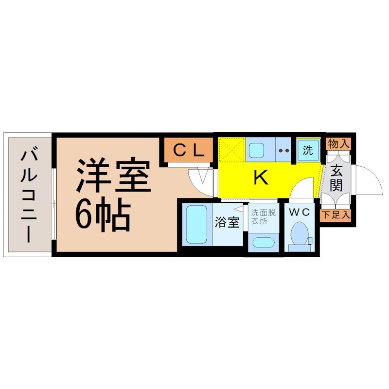 エステムコート名古屋新栄IIアリーナ 間取り