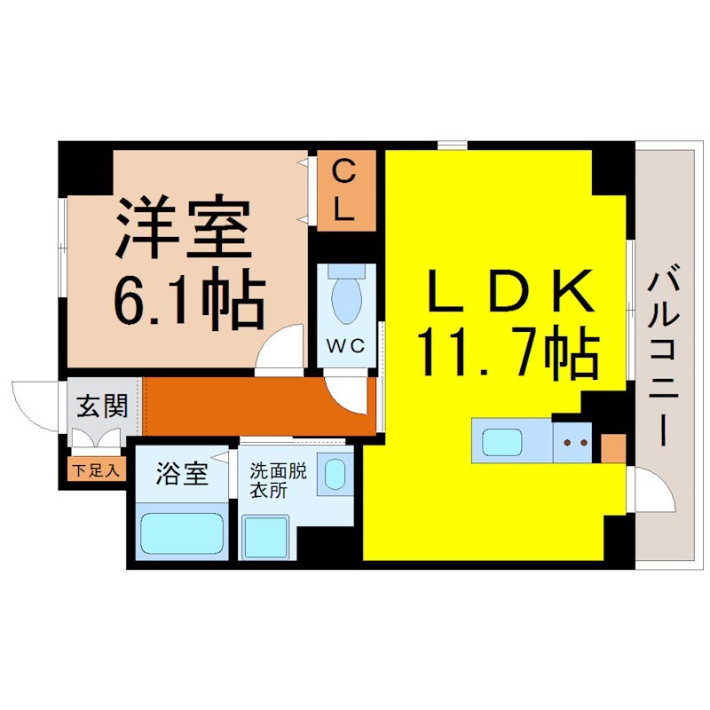 ロイヤル山王 間取り