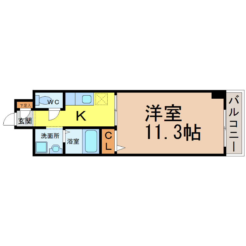グランデージ則武 間取り
