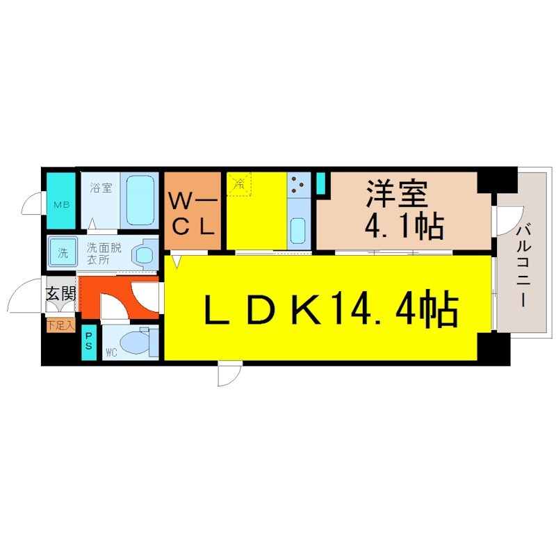 ラフレシールトレス 間取り