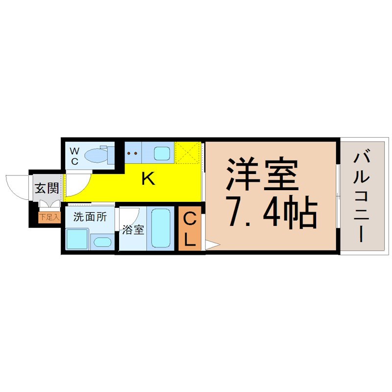 GRAND ESPOIR IZUMI（グランエスポワール泉） 間取り
