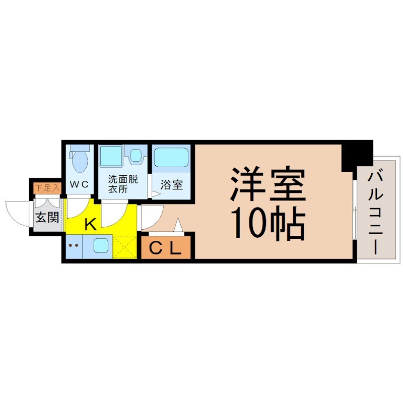 プレサンス上前津プレス 間取り