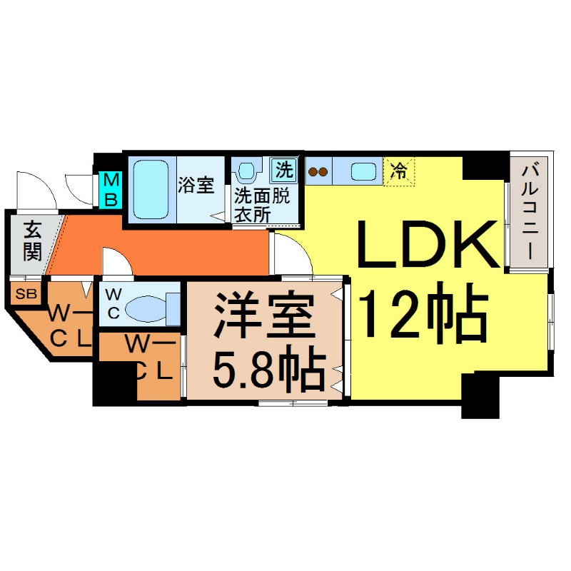 ロア金山 間取り