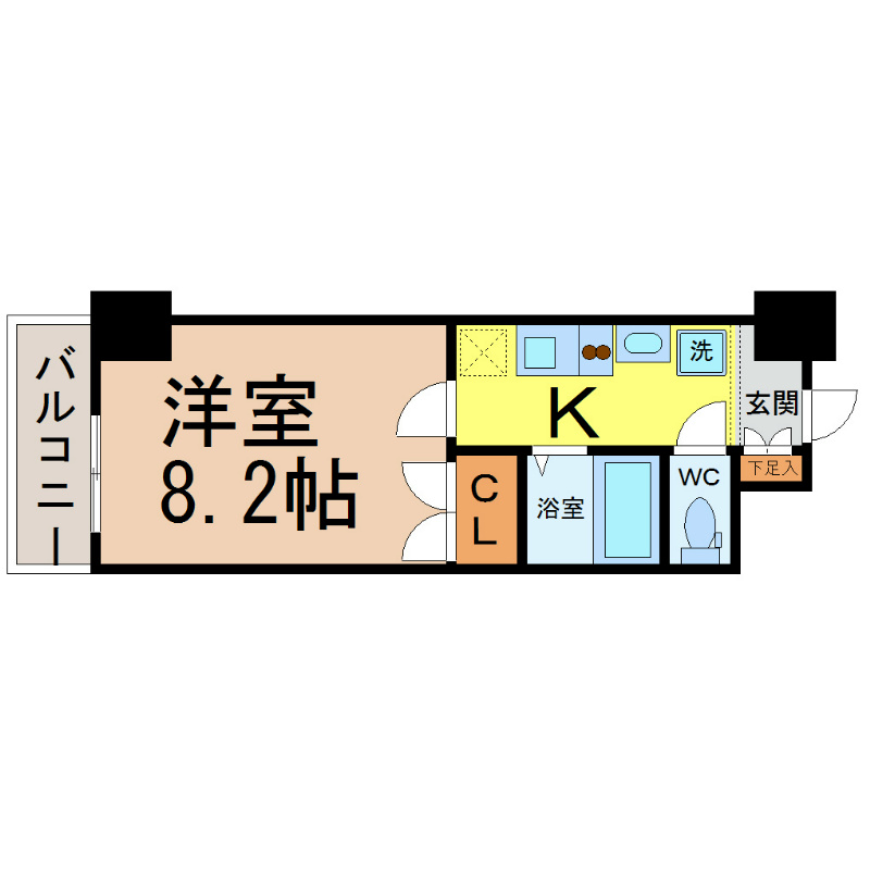 プログレッソ鶴舞 間取り