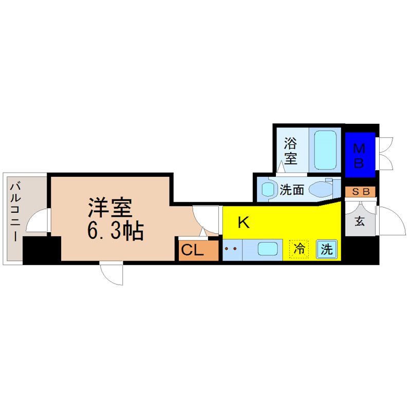 エステムコート名古屋千種グレイス 間取り