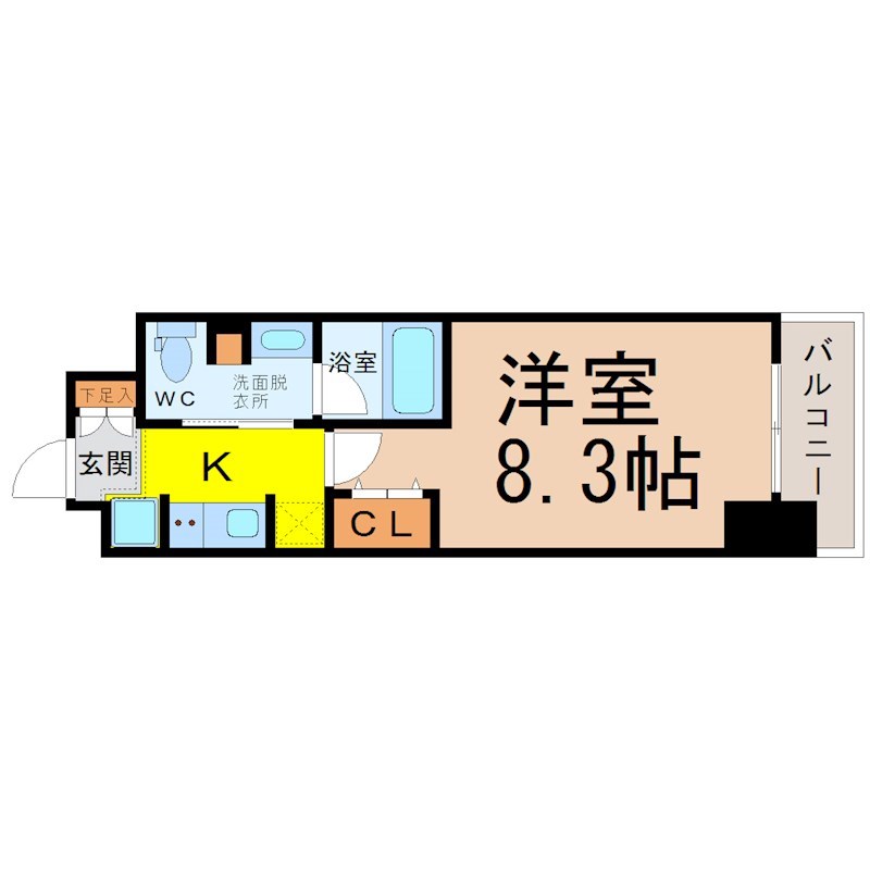 パークアクシス名古屋山王 間取り