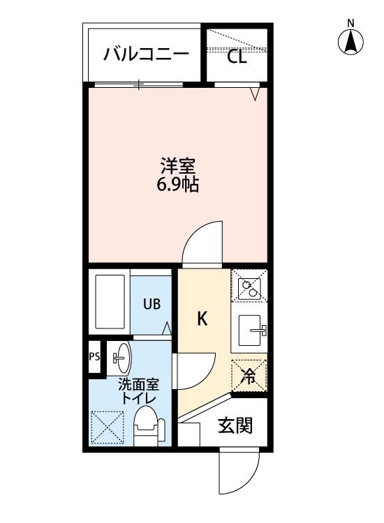 First step 絆(ファーストステップキズナ) 間取り