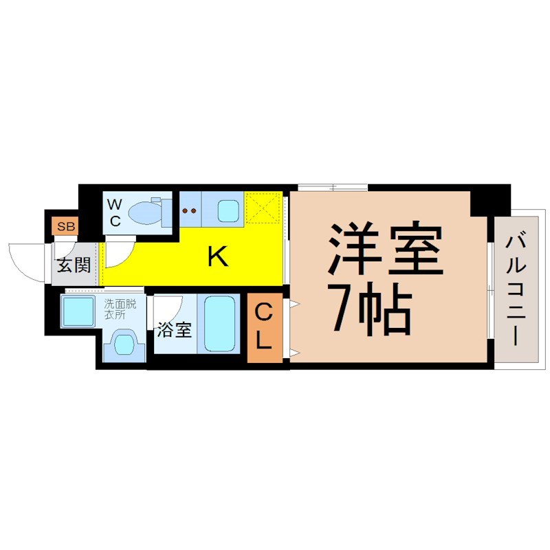 レジデンス東別院スクエアII 間取り