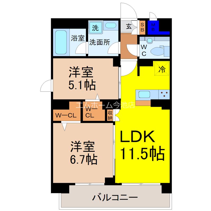リュミエール千種 間取り