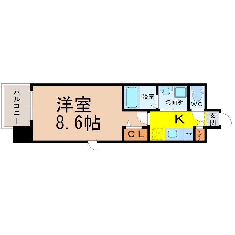 パルティール浅間町 間取り