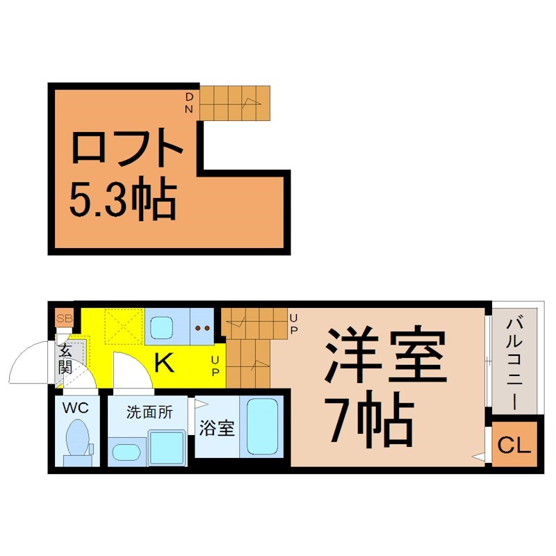 ハーモニーテラス千種VI 間取り