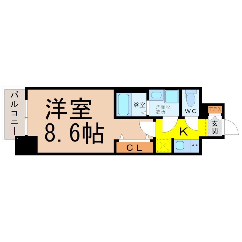 Ｓ－ＲＥＳＩＤＥＮＣＥ金山ＷＥＳＴ 間取り