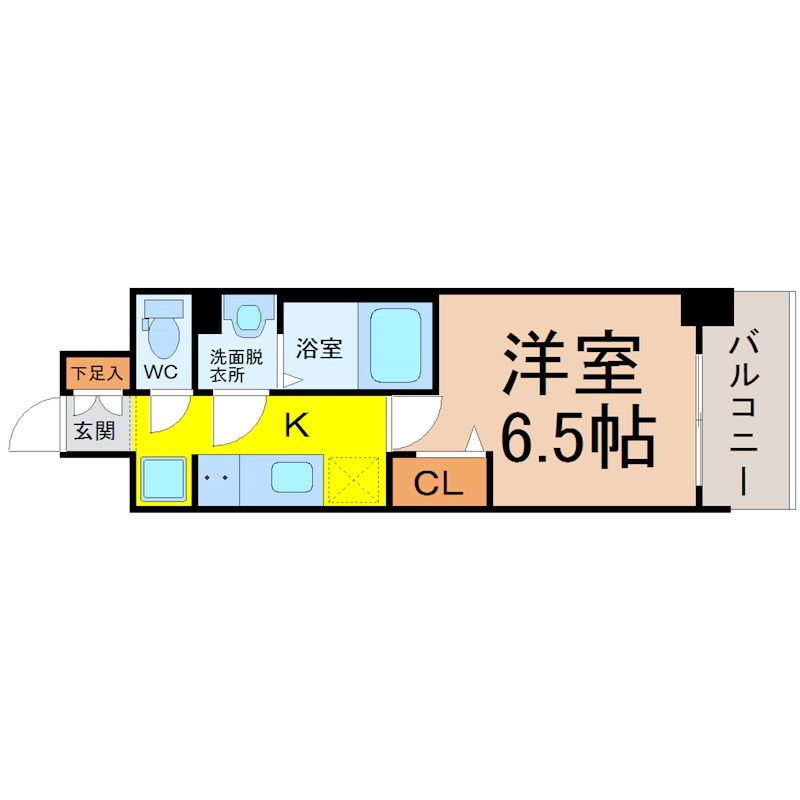 プレサンス伏見アーバンベース 間取り