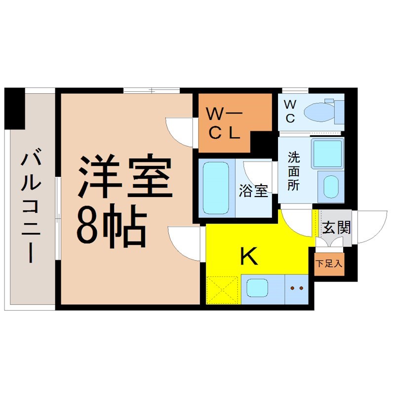 ＳＤ　Ｃｏｕｒｔ　Ｋａｎａｙａｍａ 間取り
