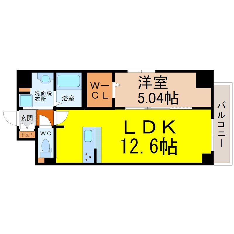 ＧＲＡＮＤＵＫＥ千代田ｒｅｇａｒｉａ 間取り