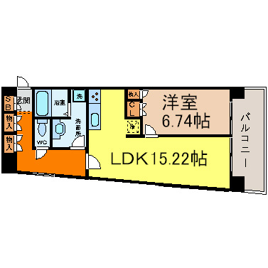 セイント橘 間取り