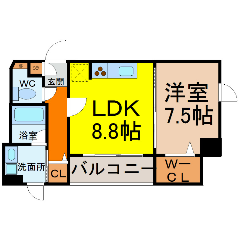 アルカサール 間取り