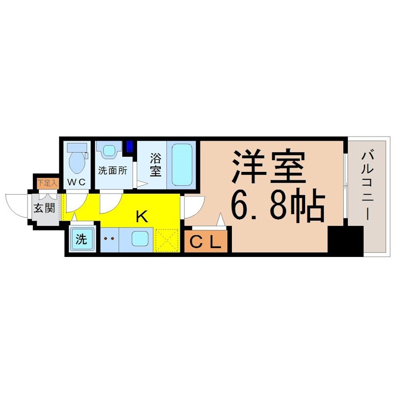 プレサンス上前津グレース 間取り