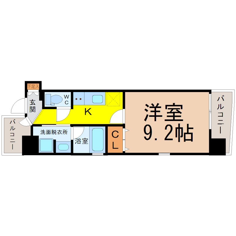千種アヴァンギャルドプレイス 間取り