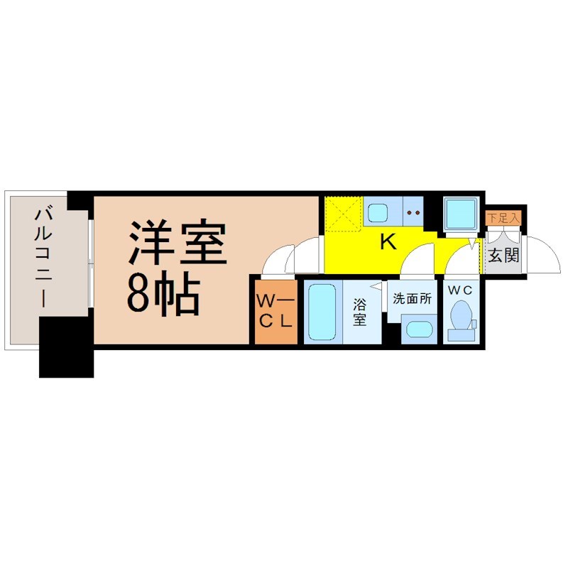 プレサンスジェネ千種内山II 間取り
