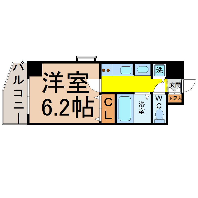 プレサンス泉シティアーク 間取り