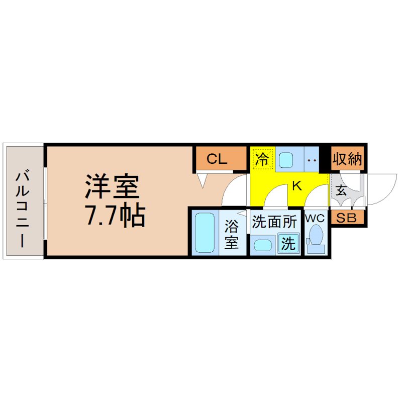 エスリード葵桜通り  間取り