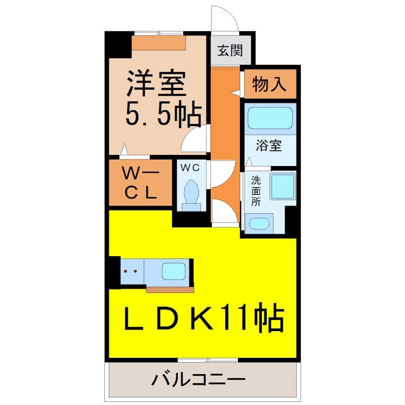 フェリオ新西 間取り
