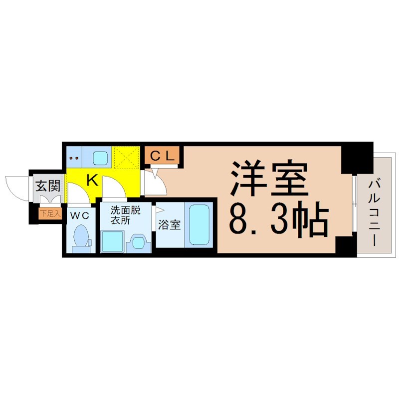Ｓ－ＲＥＳＩＤＥＮＣＥ熱田 間取り