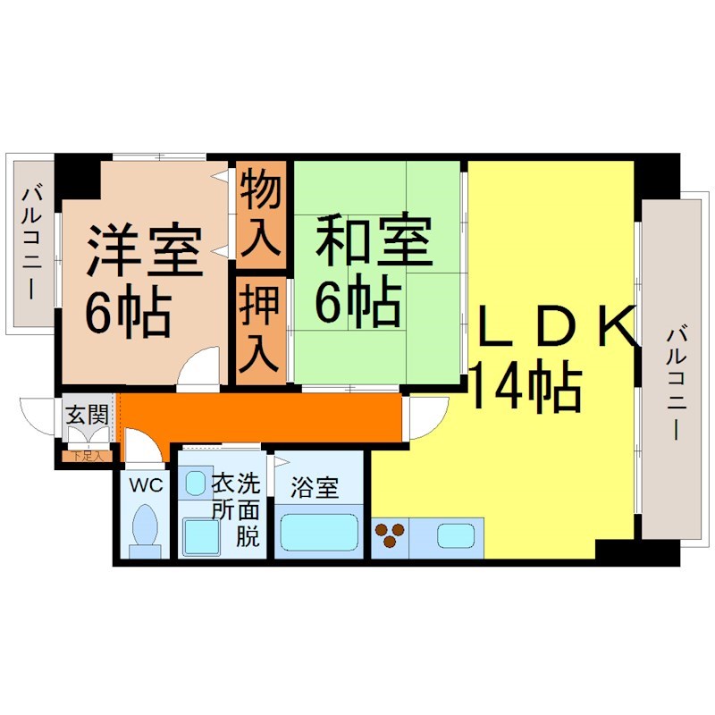 エスポワール金山 間取り